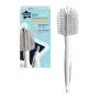 Tommee Tippee 2in1Clean bottle brush with packaging against a white background