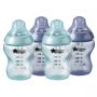 closer to nature, coloured baby bottle varied colours 
