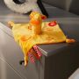gerry the giraffe soft comforter on side unit
