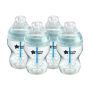 4x 9fl oz Advanced Anti-Colic baby bottles on a white background.