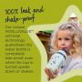 Superstar Insulated Straw Cup  infographic - 100% leak proof