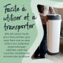 Infographie de poubelle à couches Twist & Click XL - facile à utiliser
