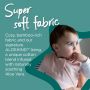 The Original Grobag Navy Speckle Sleepbag infographic - super soft fabric