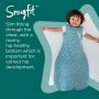 The Original Grobag Navy Speckle Sleepbag infographic - snugfit