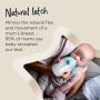 Advanced Anti-Colic Teats Infographic- Natural latch