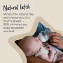 Closer to Nature Teat Infographic- Natural latch