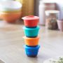 Four pop-up pots stacked on top of each other