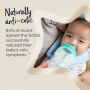 Advanced Anti-Colic Teats Infographic- Naturally anti-colic