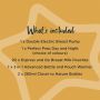 Infographic detailing a list of what’s included in the bundle