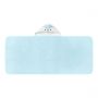 Splashtime hug ‘n’ dry hooded towel - blue opened