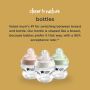 Three 150ml closer to nature bottle. Voted mum’s #1 for switching between breast and bottle with 95% acceptance rate.