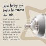 Infographie sur les tétines Closer to Nature - Tétine en forme de sein
