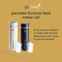 GoPrep Formula Feed Maker Set. Gives you the freedom to make fresh formula feeds away from home in just two minutes.