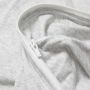 grey marl steppee fabric close up 