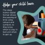 Connected Sleep Trainer Clock infographic