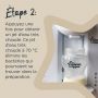 Infographie de la machine Perfect Prep - étape 2