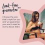 Disposable Breast pads, Daily Absorbent Infographic- Leak-free guarantee**