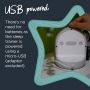 Connected Sleep Trainer Clock infographic