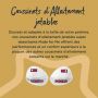 Image de coussinets d&apos;allaitement avec des détails sur la façon dont la forme améliore le confort