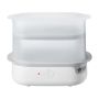 White steam steriliser against white background