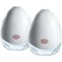 Double wearable breast pump against a white background