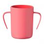 red easi flow cup with handles