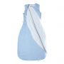 The Original Grobag Blue Marl Sleepbag zip open 