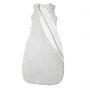The Original Grobag Grey Marl Sleepbag zip open