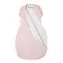 Pink Marl Grobag Snuggle zip open