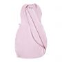 Pink Marl Easy Swaddle  zip open