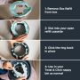 Step to step guide on how to insert your Eco Refill into your existing cassette