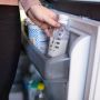 breast milk pouch stored in the fridge