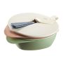 EASY SCOOP BOWL LID & SPOON on a white background