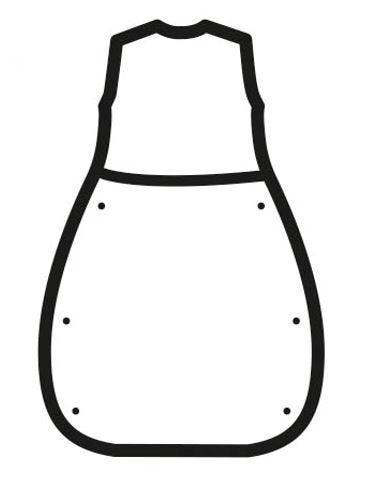 Icon of a sleeveless sleepbag