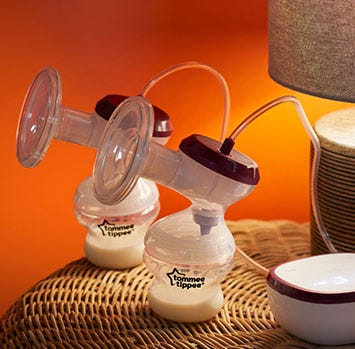 Tommee Tippee Explora Snack  Go Snackbehälter Dose blau 