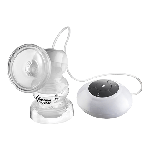 Electric Breast Pump in white 
