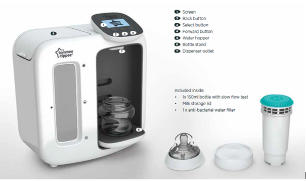 tommee tippee day and night prep machine filter