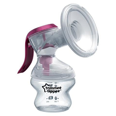 compact easy to use manual breast pump