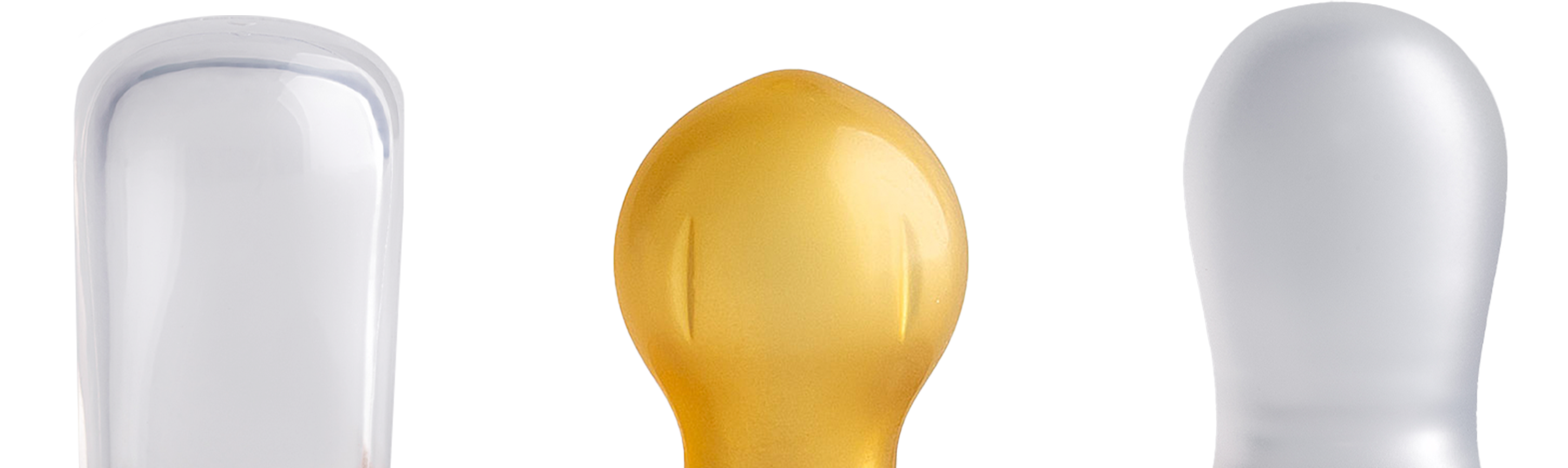 three tommee tippee dummy baglets 