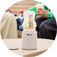 a tommee tippee letsgo bottle warmer
